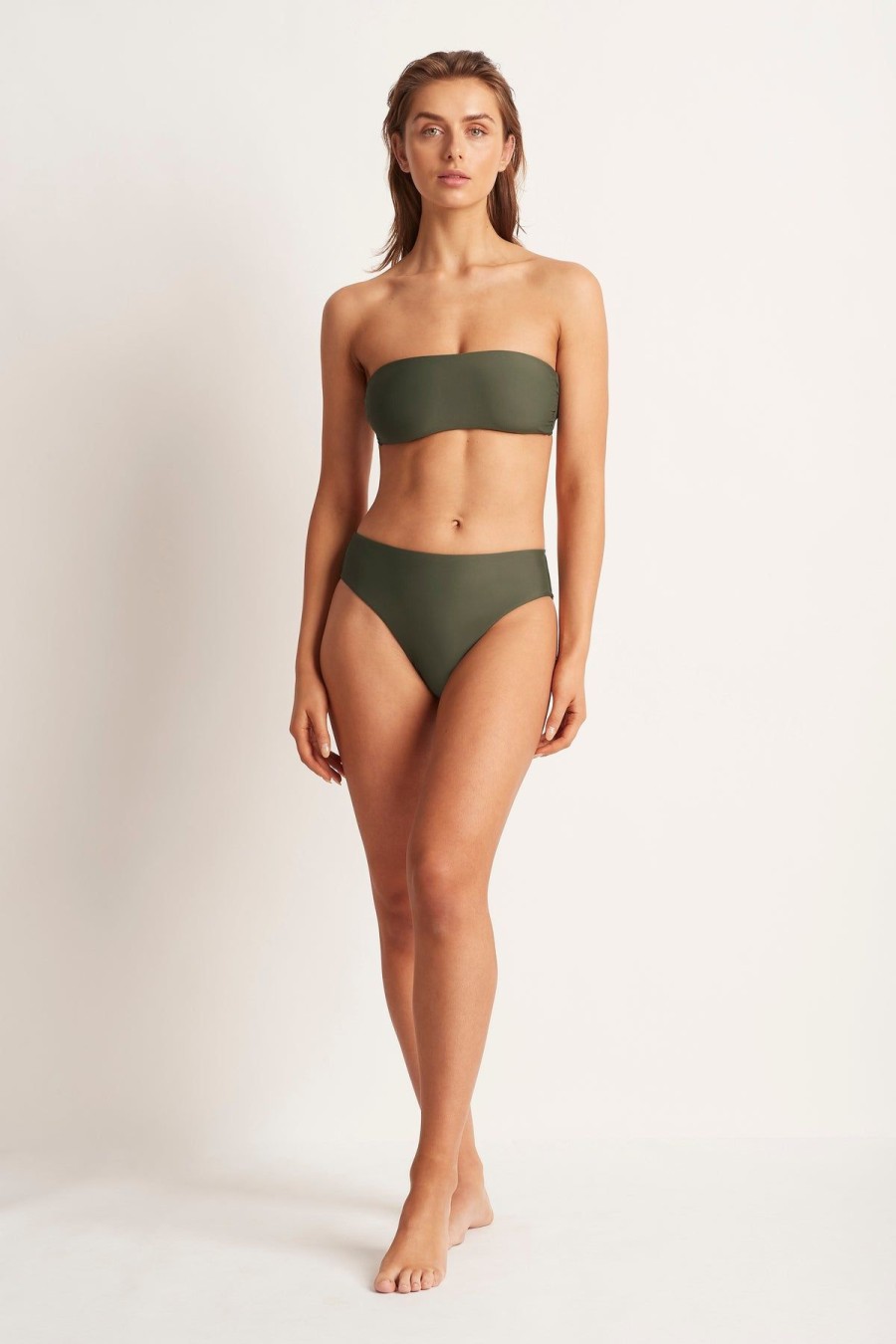 Monte & Lou Mid Rise Pant | Bikini Tops