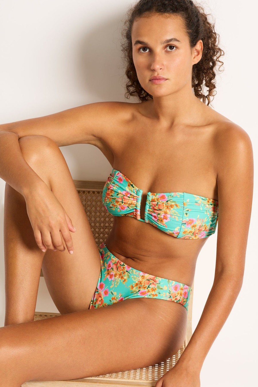 Monte & Lou Reversible Newport Pant Mindy | Bikini Tops