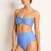 Monte & Lou M&L Rib High Waist Pant | Bikini Tops