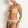 Monte & Lou Mid Rise Ruched Pant Adriana | Bikini Tops