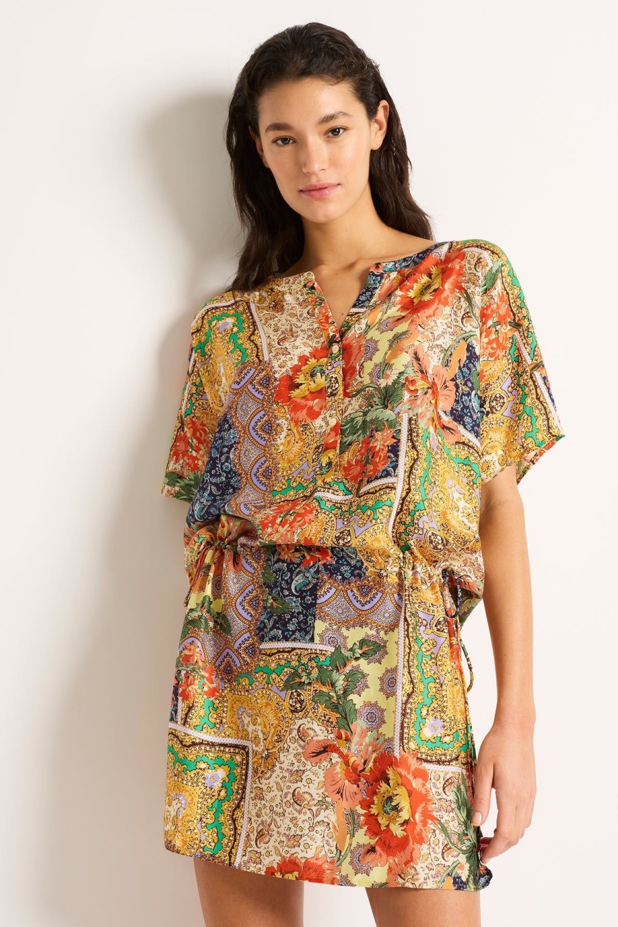 Monte & Lou Shirt Dress Allegra | Bikini Tops