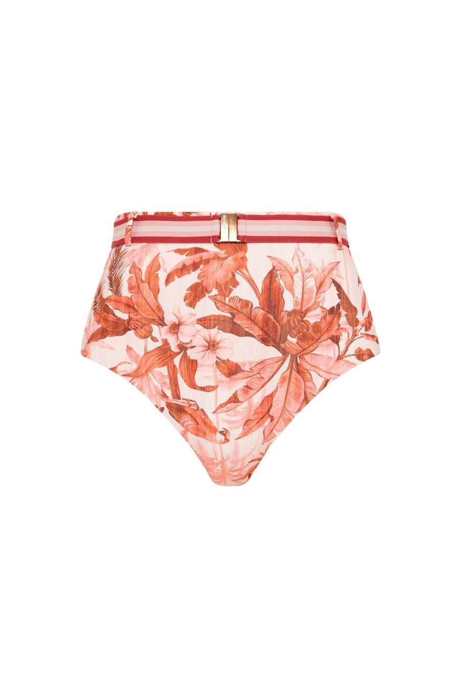 Monte & Lou Retro Belted Pant Bahama | Bikini Bottoms