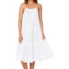 Monte & Lou Ml Separates Frill Midi Sundress White | Clothing