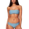 Monte & Lou Horizon Texture Bandeau Bra | Bikini Tops