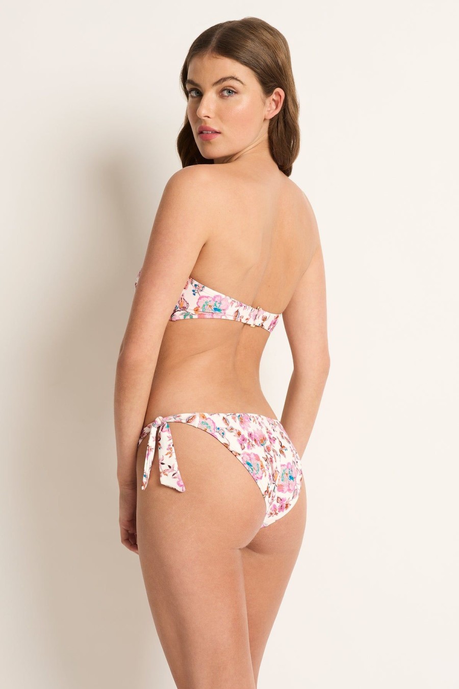 Monte & Lou Bagged Out Tie Side Pant Saneesha | Bikini Tops