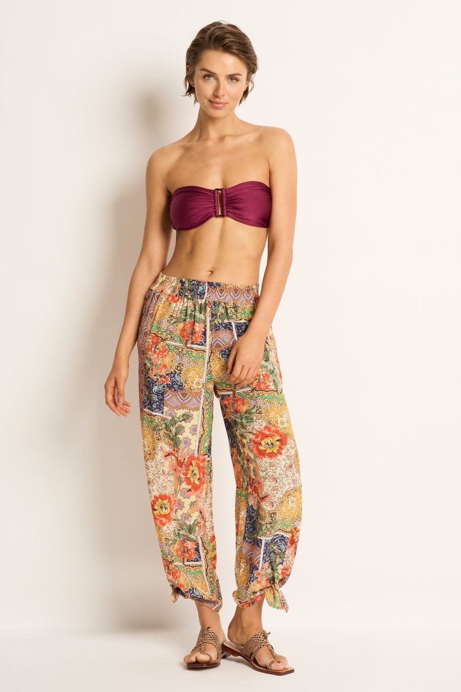 Monte & Lou Pant Allegra | Bikini Tops