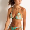 Monte & Lou Reversible Slide Tri Mindy | Bikini Tops