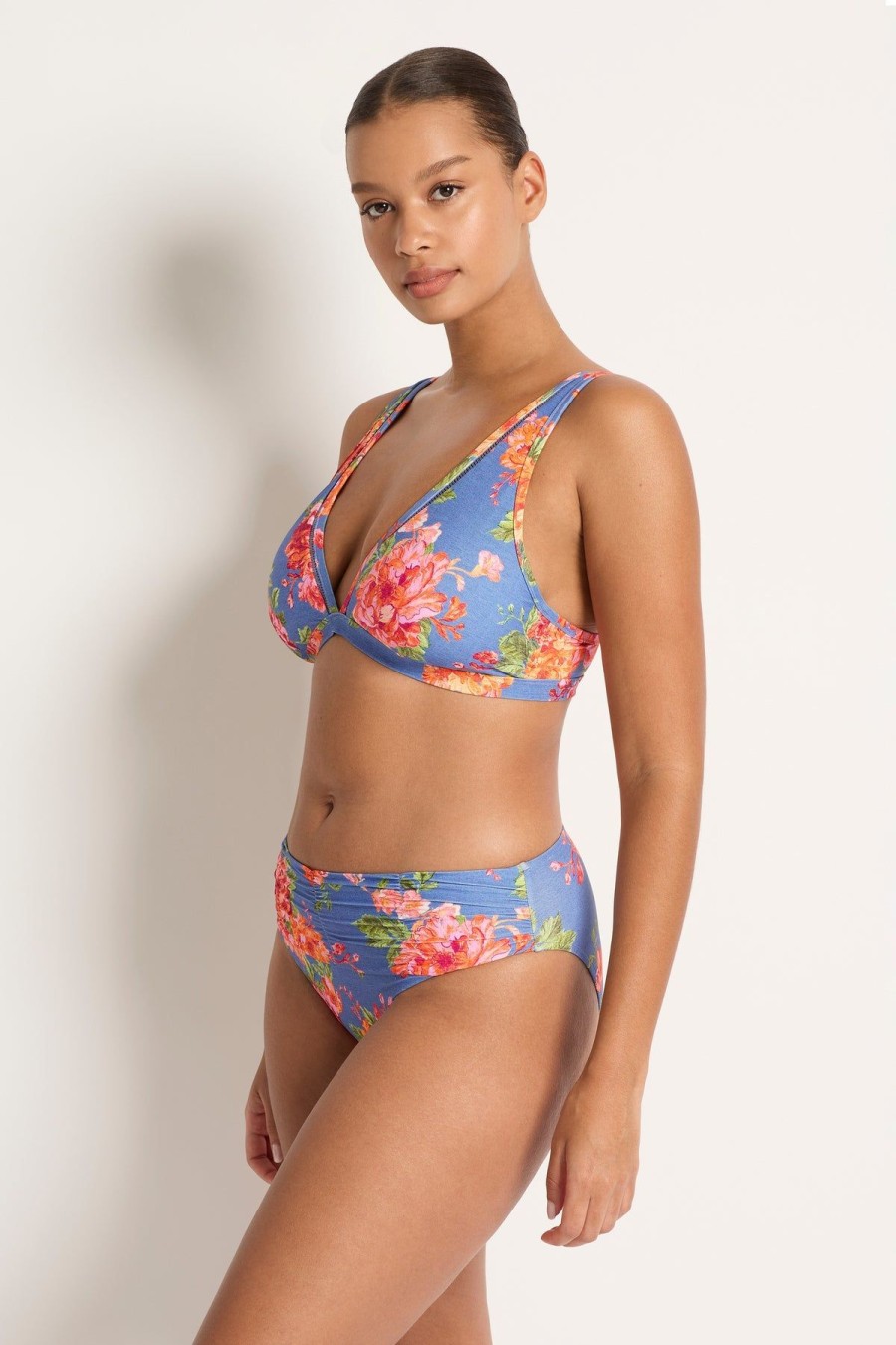 Monte & Lou Delight D/Dd Longline Tri | Bikini Tops