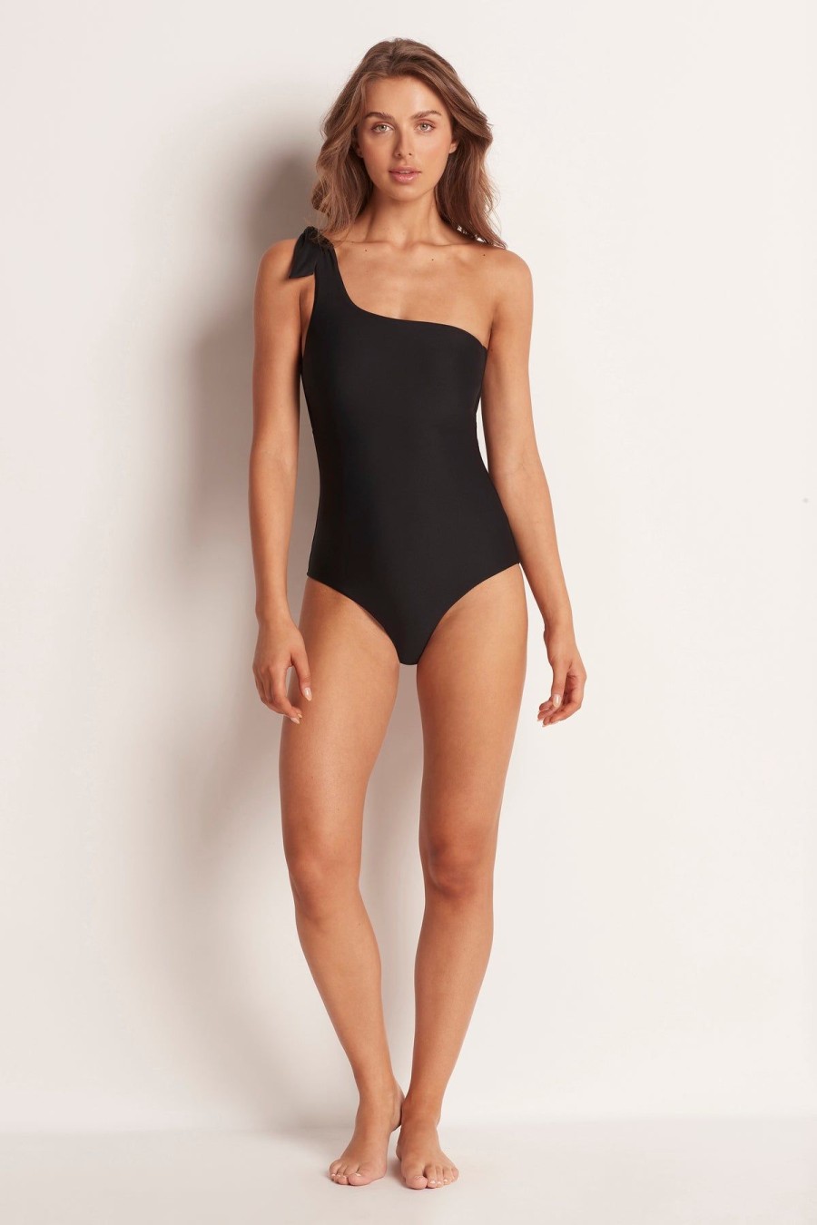 Monte & Lou Asymmetrical Maillot | One Pieces